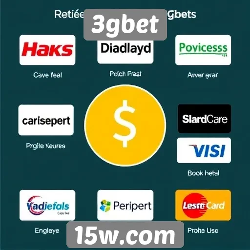Comparativo de métodos de pagamento no 3gbet